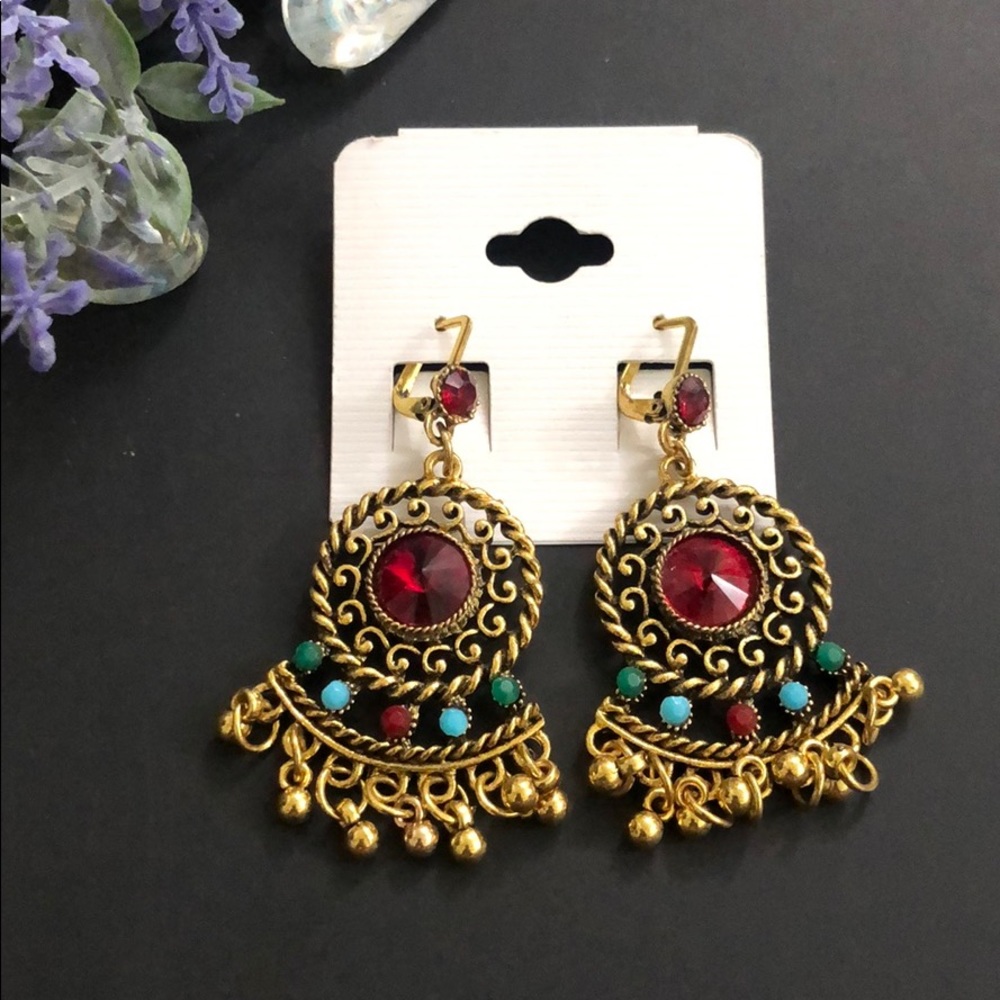 Festive Chandelier Earrings